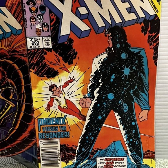 5 Marvel Uncanny X-MEN Comic Lot #158, 163, 293, 205, 207 Wolverine, Phoenix - Picture 5 of 6